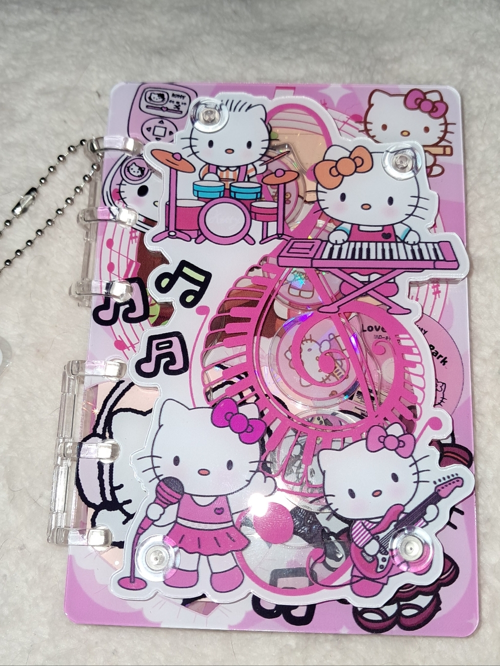 New! Hello Kitty A7 Shaker Notebook